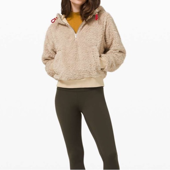 Lululemon Oh So Sherpa Half Zip Trench, size 4 in EUC. - Picture 7 of 17